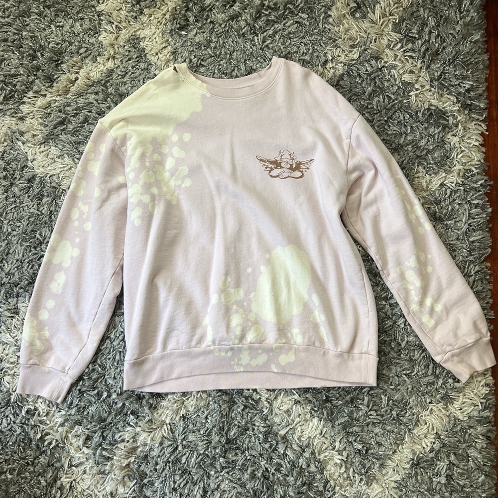 Boys Lie Oversized Graphic Sweatshirt